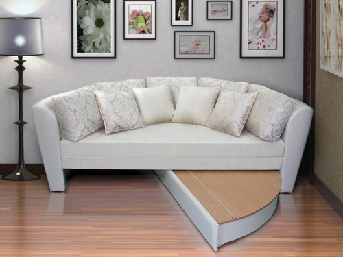 Круглый диван-кровать Смайл в Омске - изображение 1